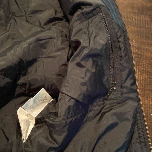 Vintage Dark green metallic ski jacket size 12 - Picture 10 of 12